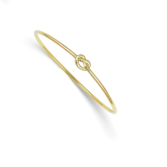 Herco 14K Polished Knot Slip-on Bangle