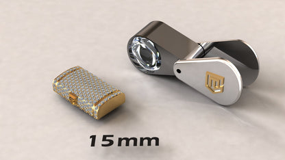 CUBAN DIAMOND LOCK 14k 7mm To 24mm