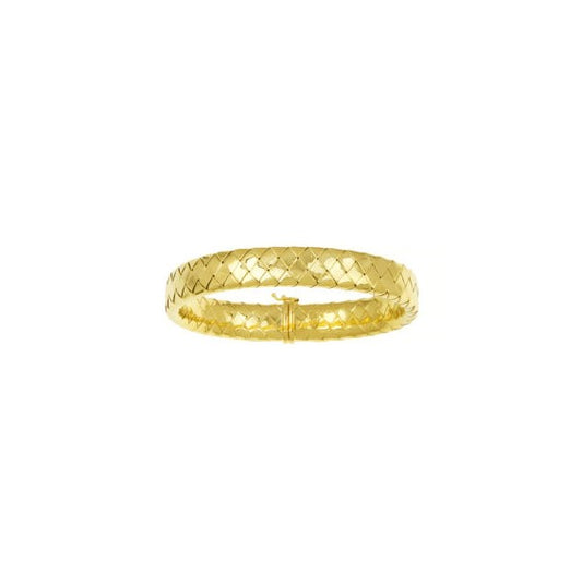 Herco 18K Gold Shiny Woven 11.5mm