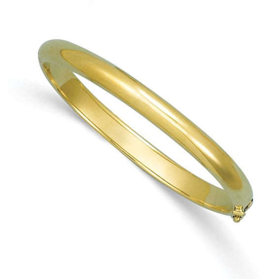 Herco 18K Polished 6.5mm Bangle