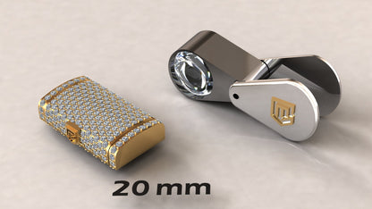 CUBAN DIAMOND LOCK 14k 7mm To 24mm
