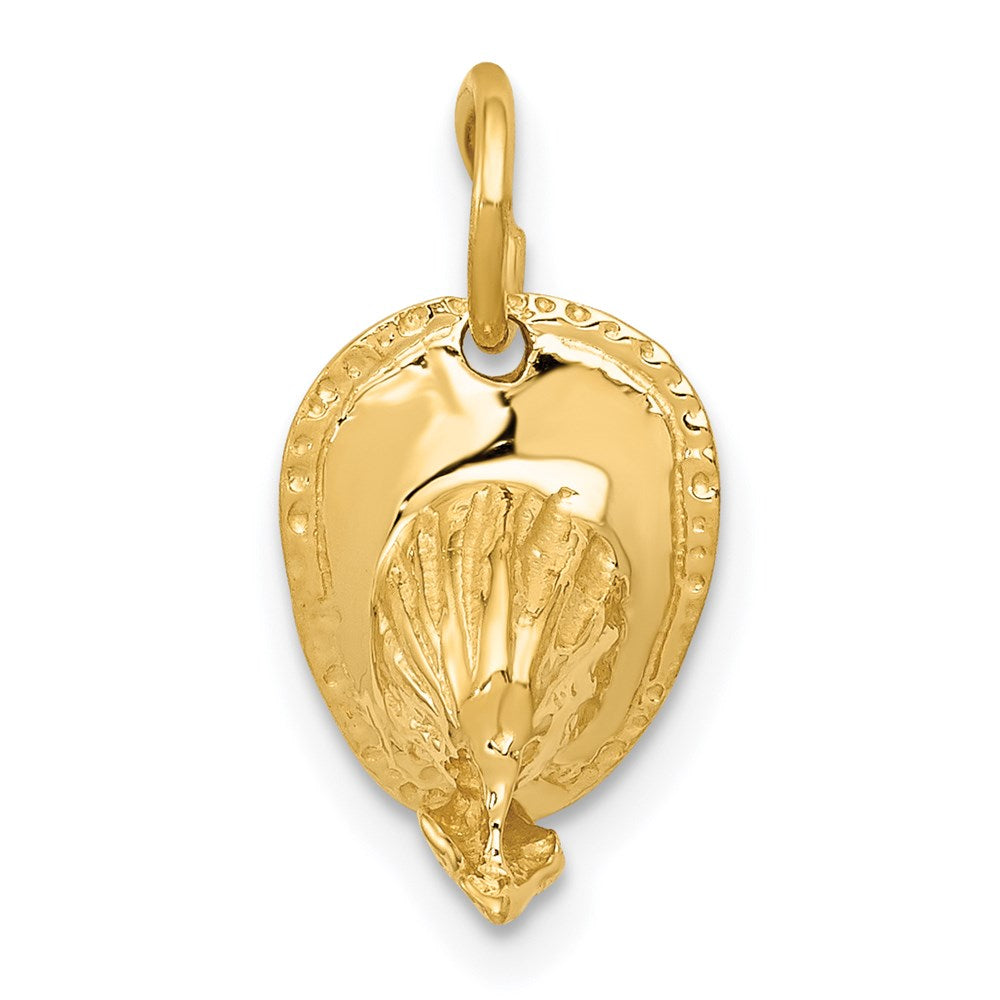 14k 3D Fireman's Hat Charm