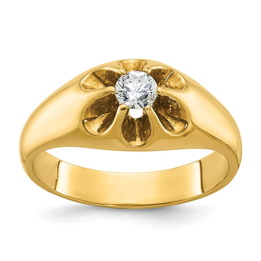 14k IBGoodman Men's Diamond Ring Mounting