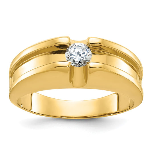 14k IBGoodman Men's Diamond Complete Ring