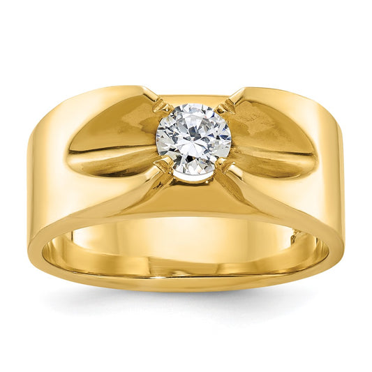 14k IBGoodman Men's Diamond Ring Mounting