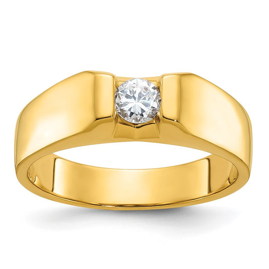14k IBGoodman Men's Diamond Ring Mounting