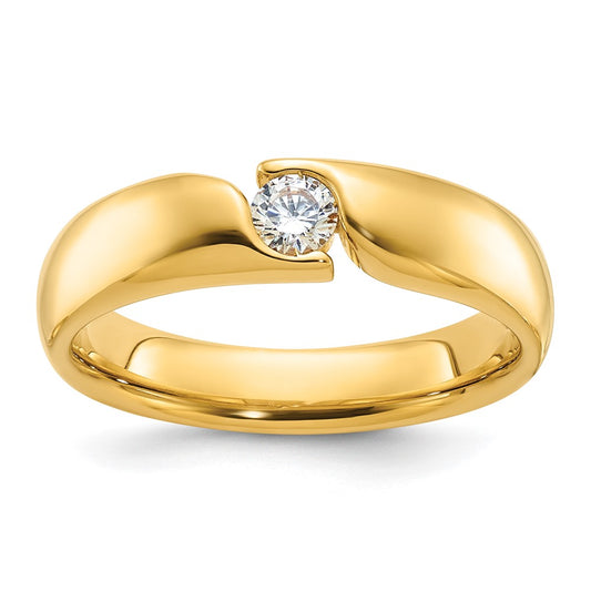 14k IBGoodman Men's Diamond Complete Ring