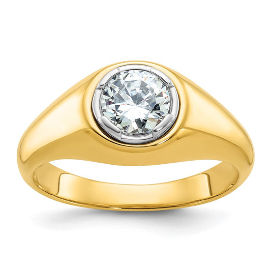 14k IBGoodman Men's Diamond Ring Mounting