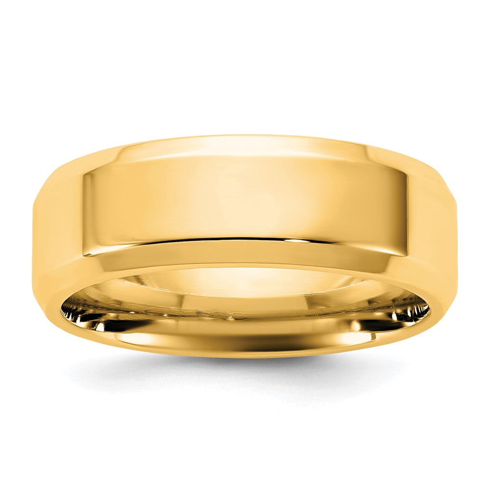 14KY 6.5mm Bevel Edge Comfort Fit Band Size 5.5