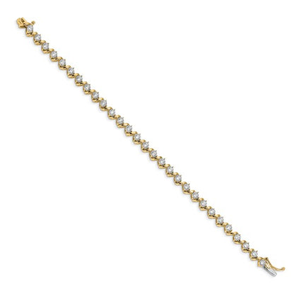 14k Diamond Bracelet