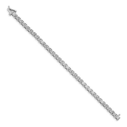 14k White Gold Diamond Bracelet