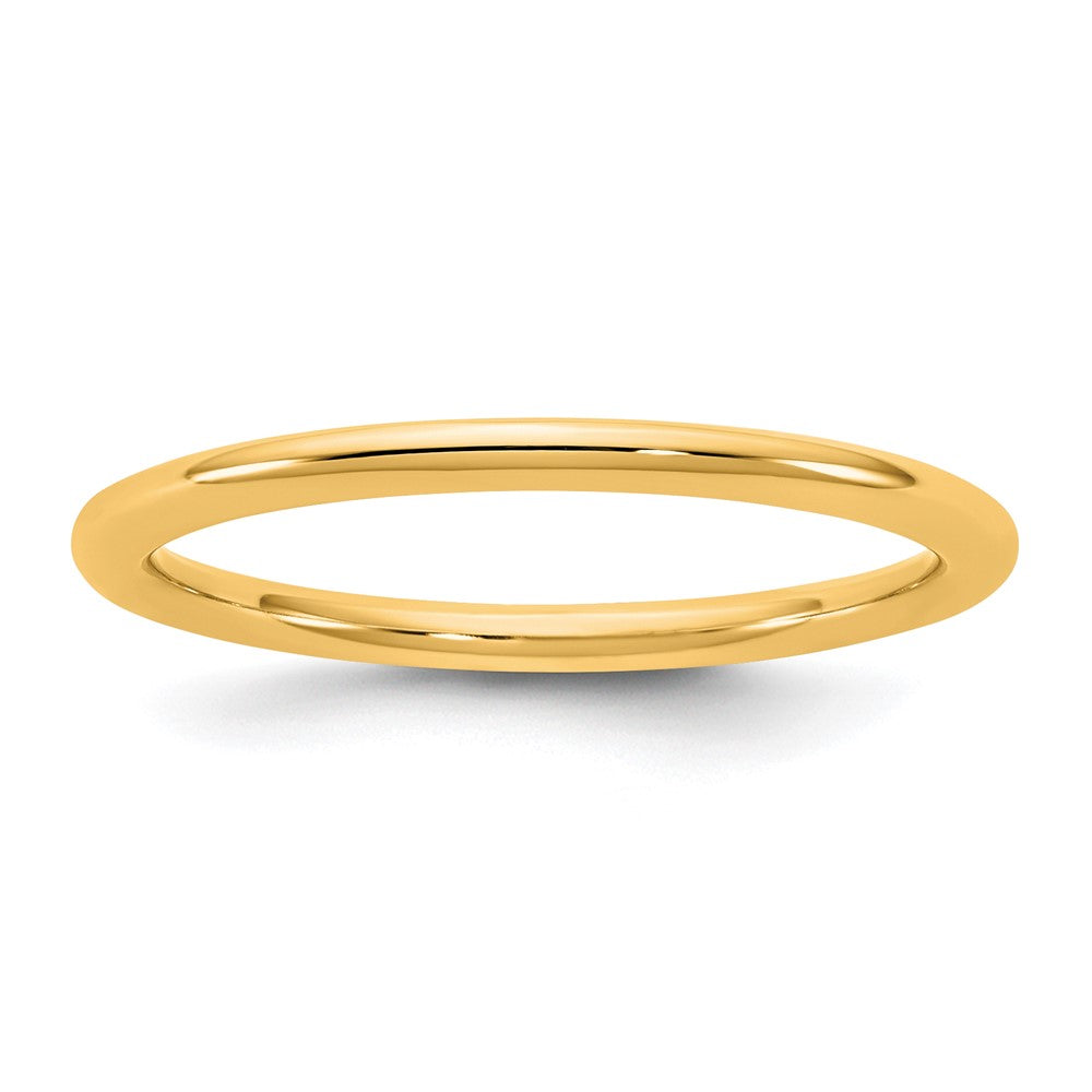 14KY 1.5mm Standard Comfort Fit Band Size 13.5