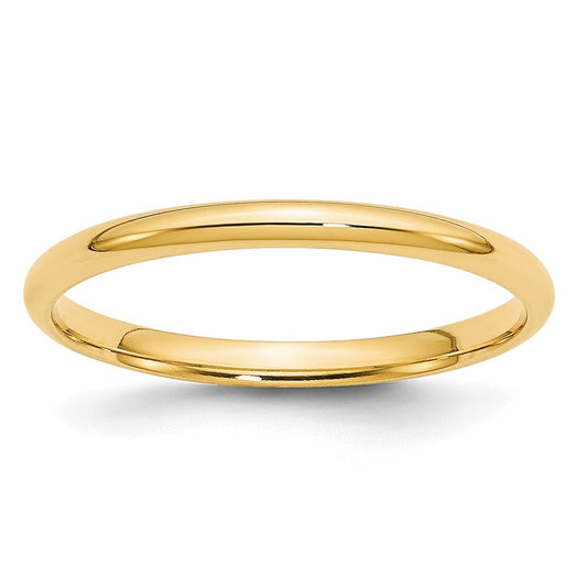 14KY 2mm LTW Comfort Fit Band Size 5.5