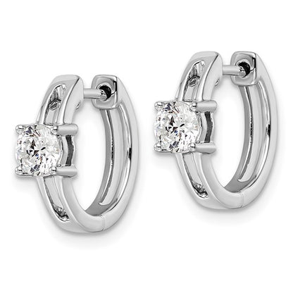 14KW True Origin Lab Grown Diamond VS/SI DEF Hinged Hoops