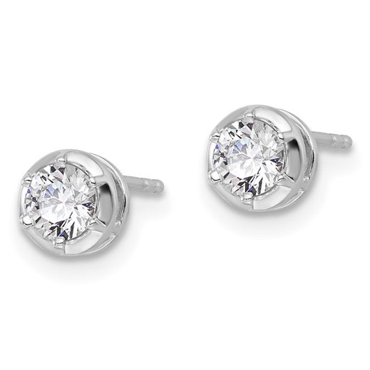 14KW True Origin Lab Grown Diamond VS/SI DEF Post Earrings