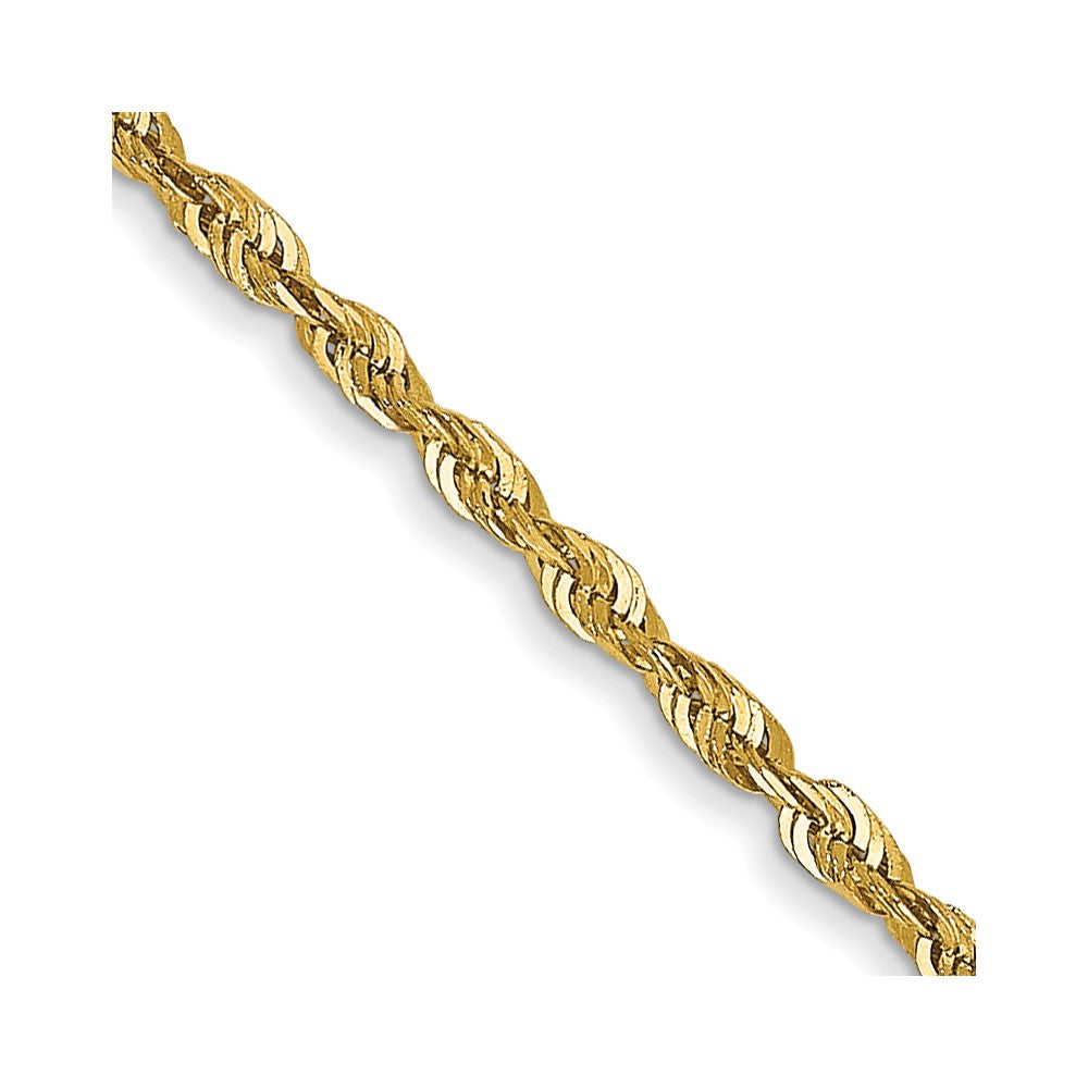 14k 1.5mm Ultra D/C Rope Chain