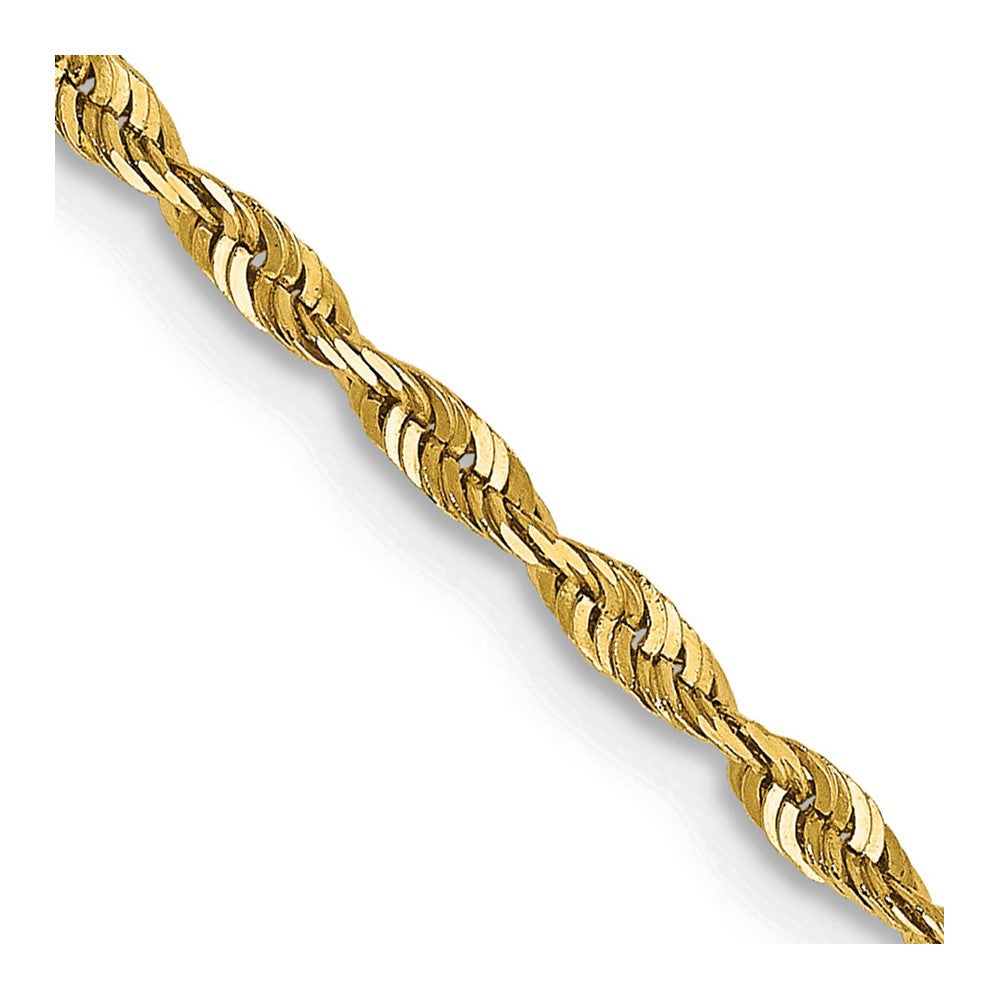 14k 2.0mm Ultra D/C Rope Chain