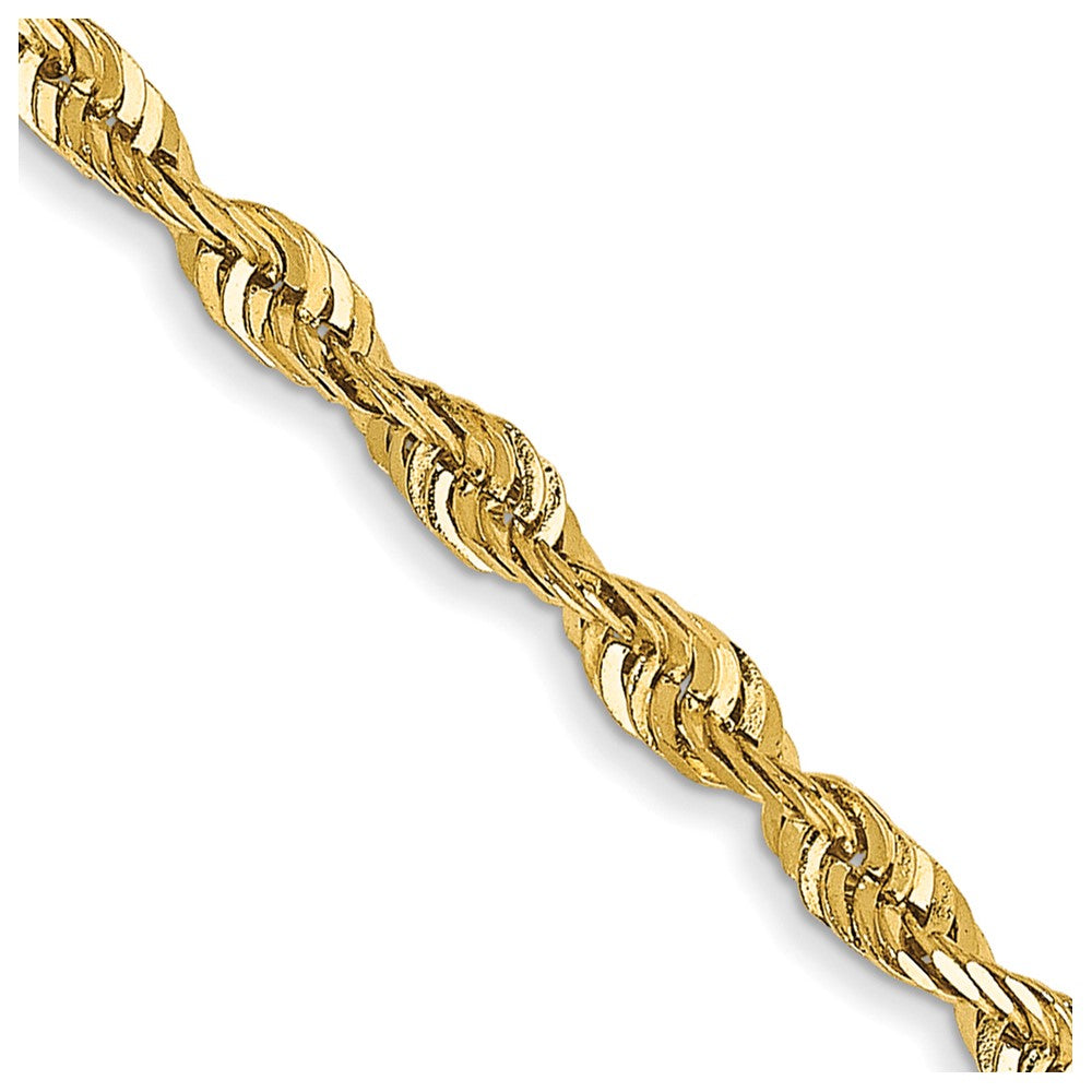 14k 2.25mm Ultra D/C Rope Chain
