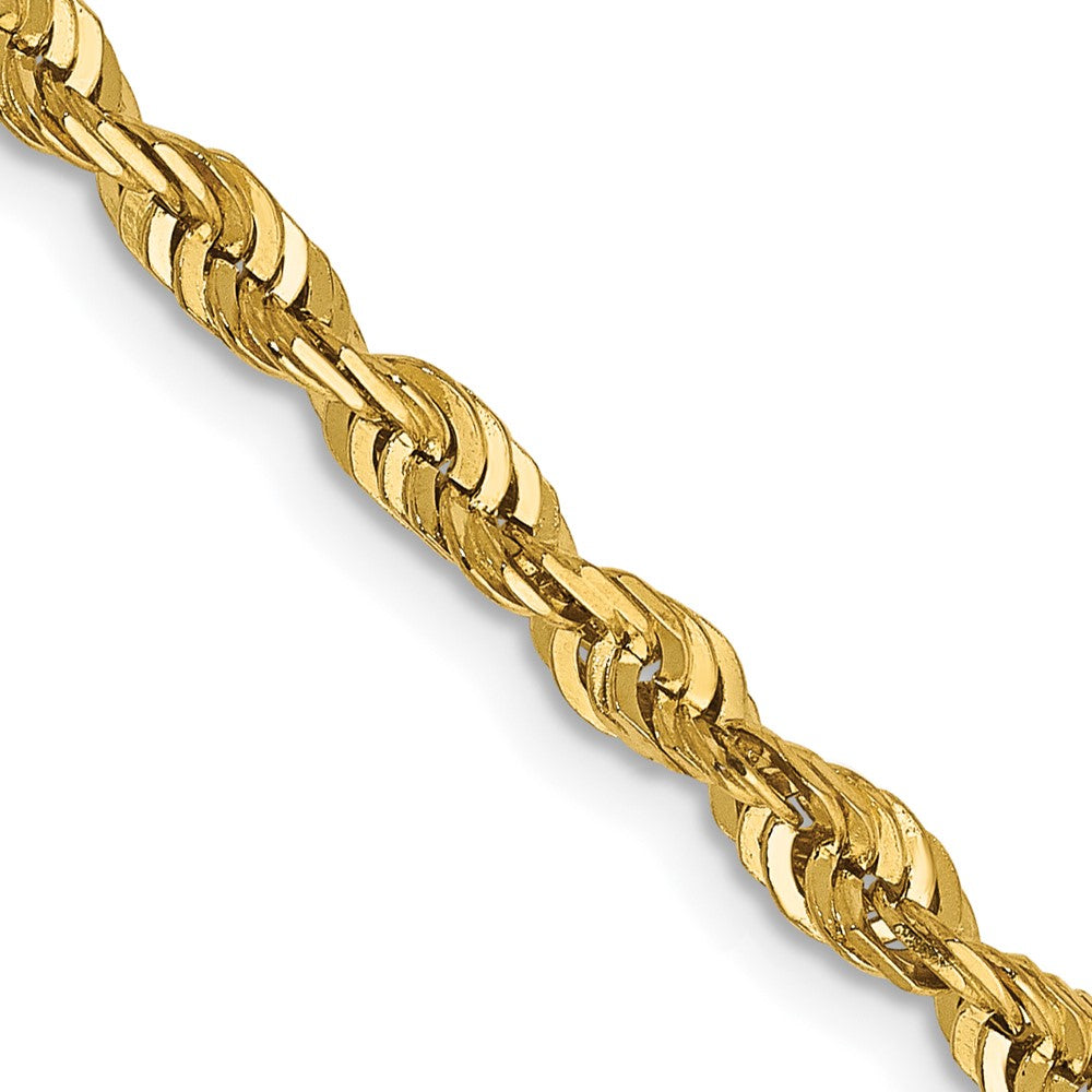 14k 4mm Ultra D/C Rope Chain