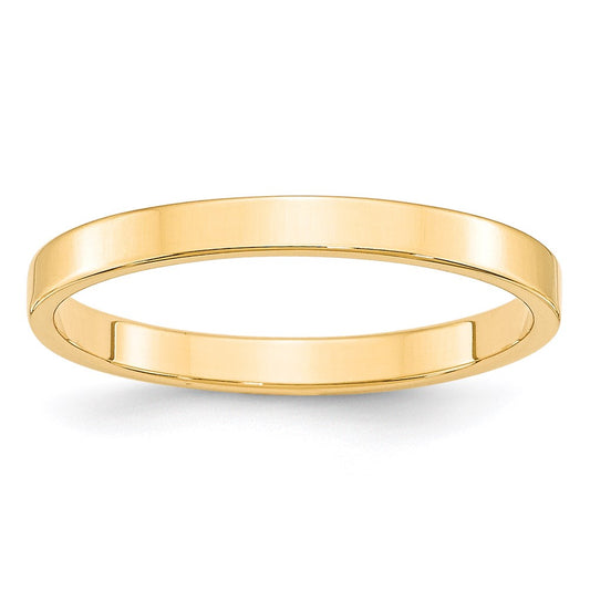 14KY 2.5mm LTW Flat Band Size 12