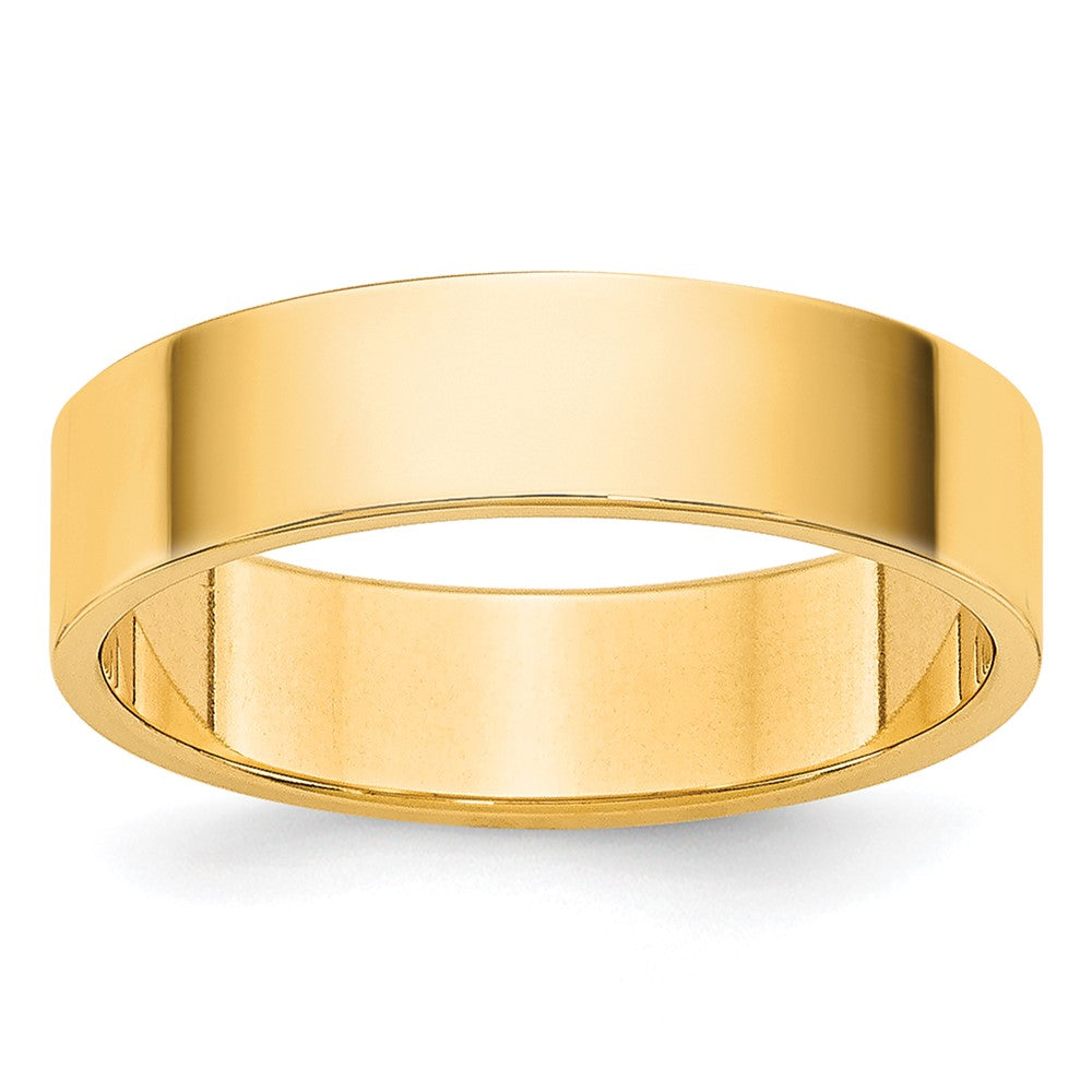 14KY 4.5mm LTW Flat Band Size 14