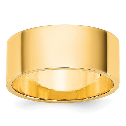 14KY 8mm LTW Flat Band Size 6.5