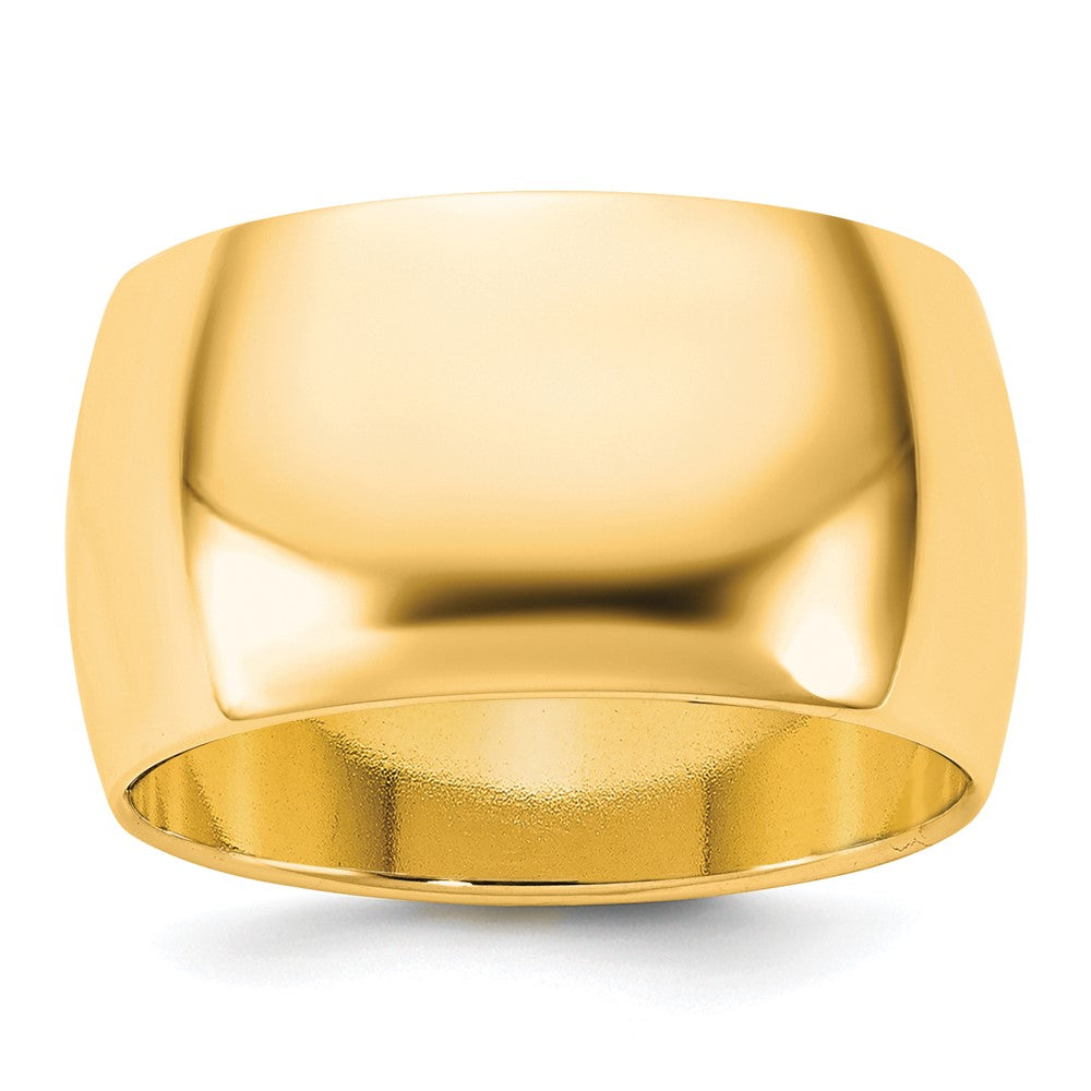 14KY 11mm Half Round Band Size 4.5