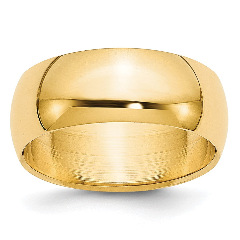 14KY 7mm LTW Half Round Band Size 5.5