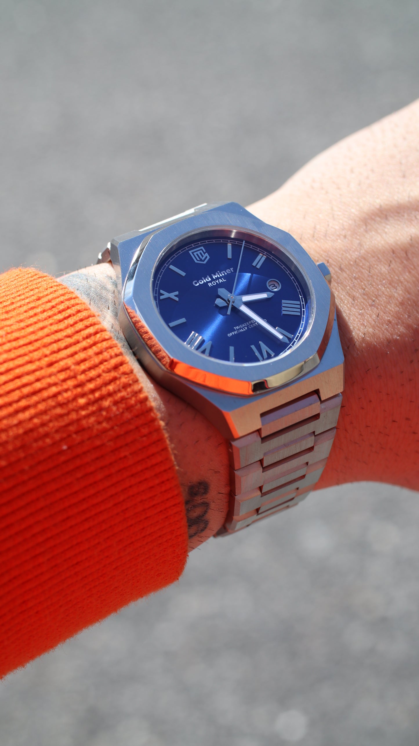 The GoldMiner Watch - Royal Blue