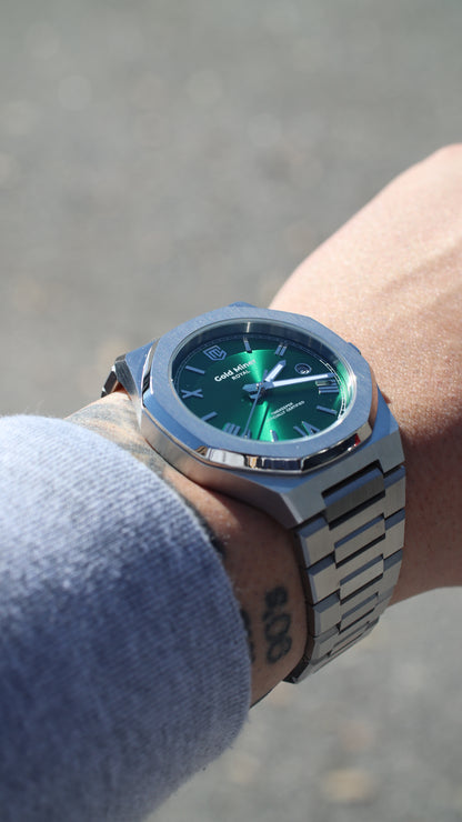 The GoldMiner Watch - Forest Green