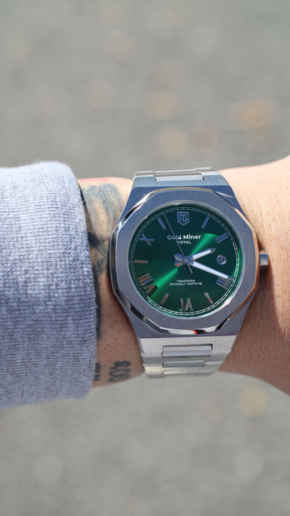 The GoldMiner Watch - Forest Green