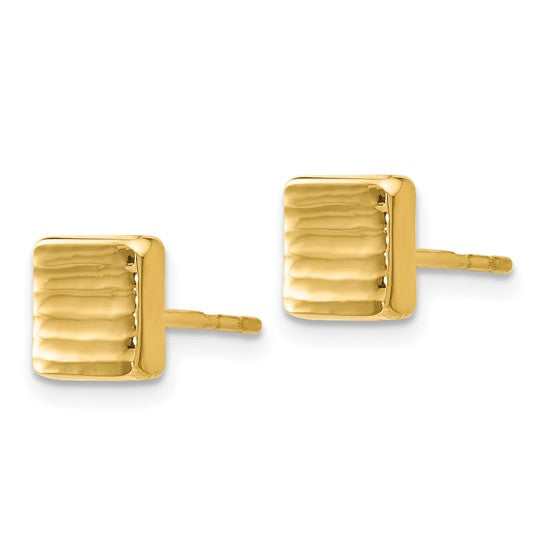 Leslie's 14K Gold Post Earrings