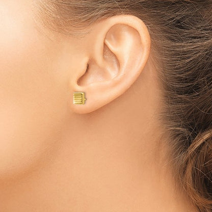 Leslie's 14K Gold Post Earrings