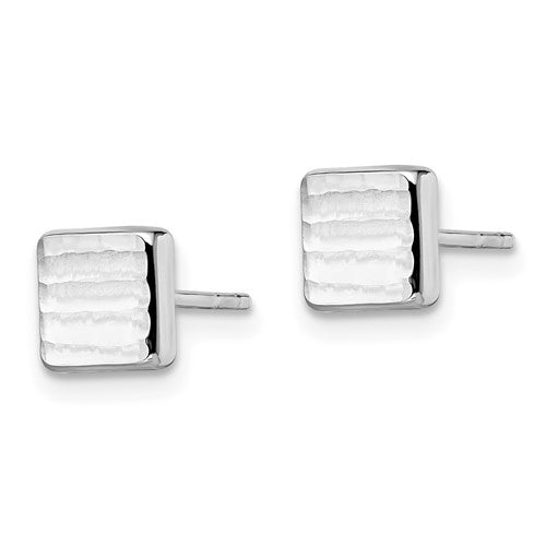 Leslie's 14K White Gold Post Earrings