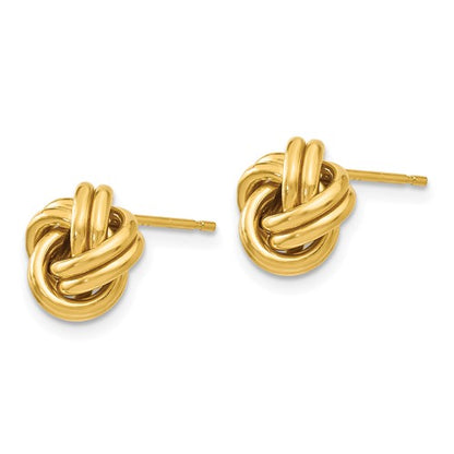 Leslie's 14K Polished Love Knot Post Earrings