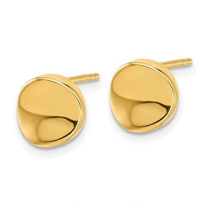 Leslie's 14K Polished Post Earrings