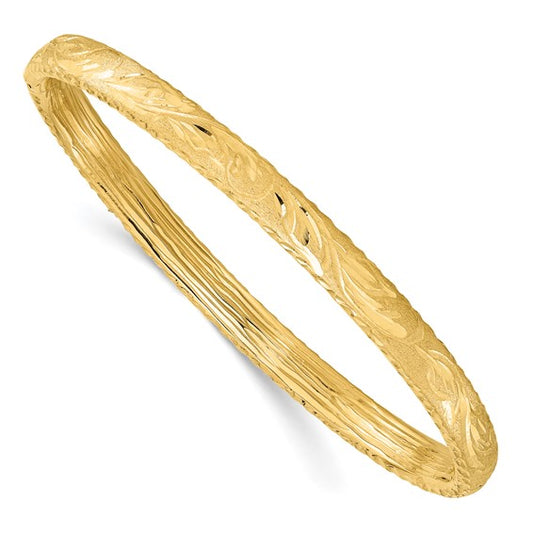 Leslie's 14K D/C Bangle