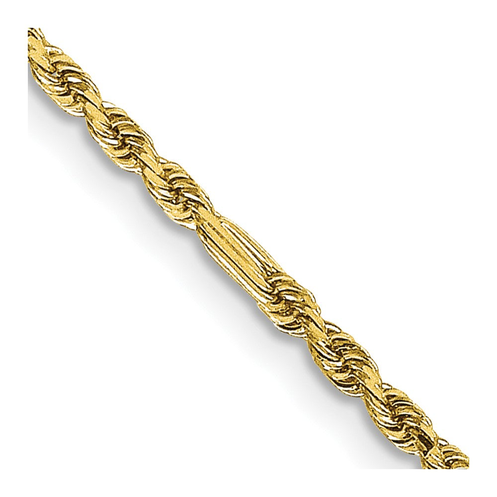 14k 1.8mm D/C Milano Rope Chain