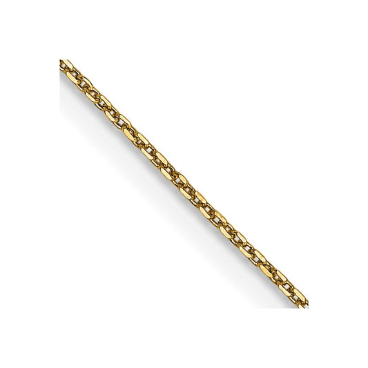 14k .65mm D/C Round Open Link Cable Chain