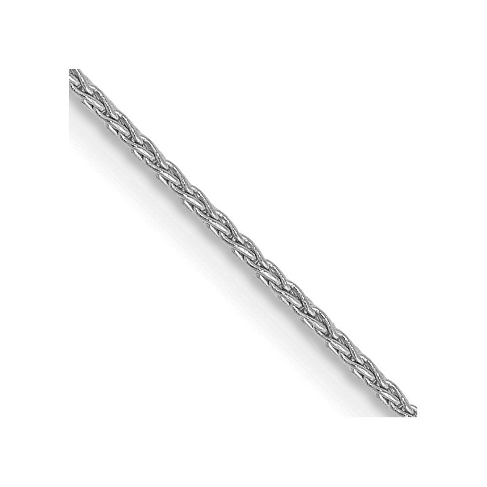 14k White Gold 1mm Parisian Wheat Chain