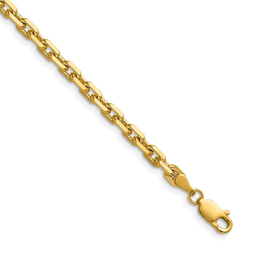 14k 3.90mm D/C French Link Chain