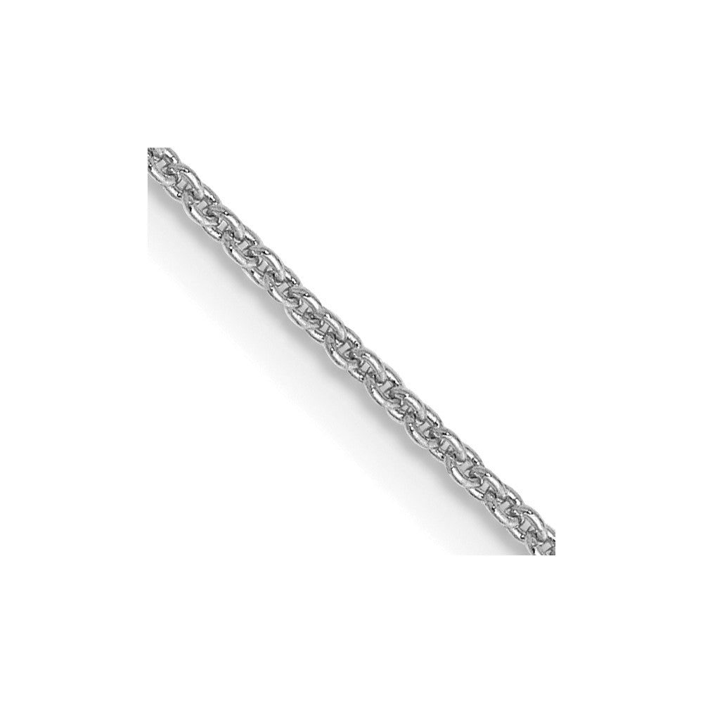 14k White Gold .9mm Cable with Lobster Clasp Chain