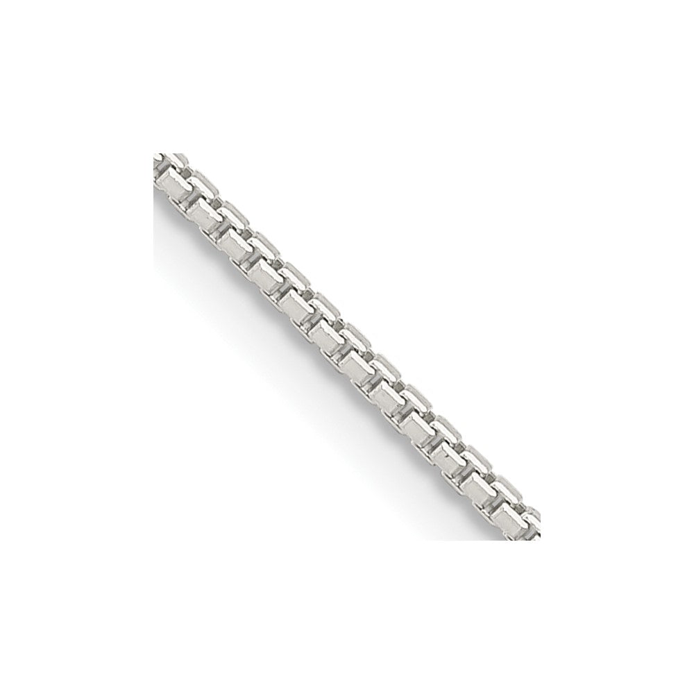 Sterling Silver 1.25mm 8 Sided Box Chain