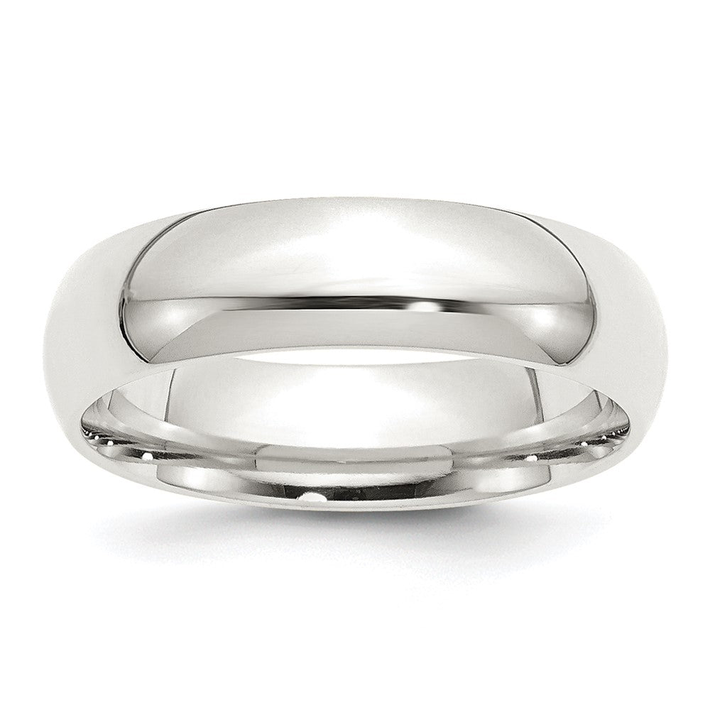 Sterling Silver 6mm Comfort Fit Size 14.5 Band