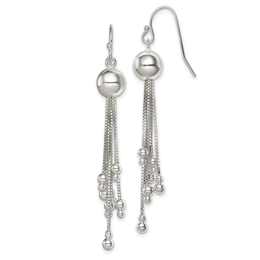 Sterling Silver Shepherd Hook Earrings