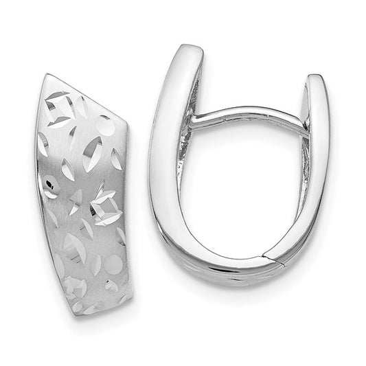 Leslie's Sterling Silver Radiant Essence D/C Earrings