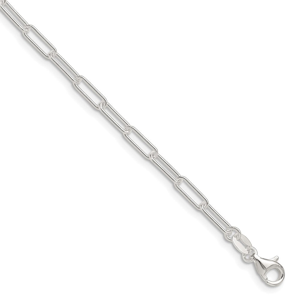 Sterling Silver Polished 3.15mm Paperclip Chain