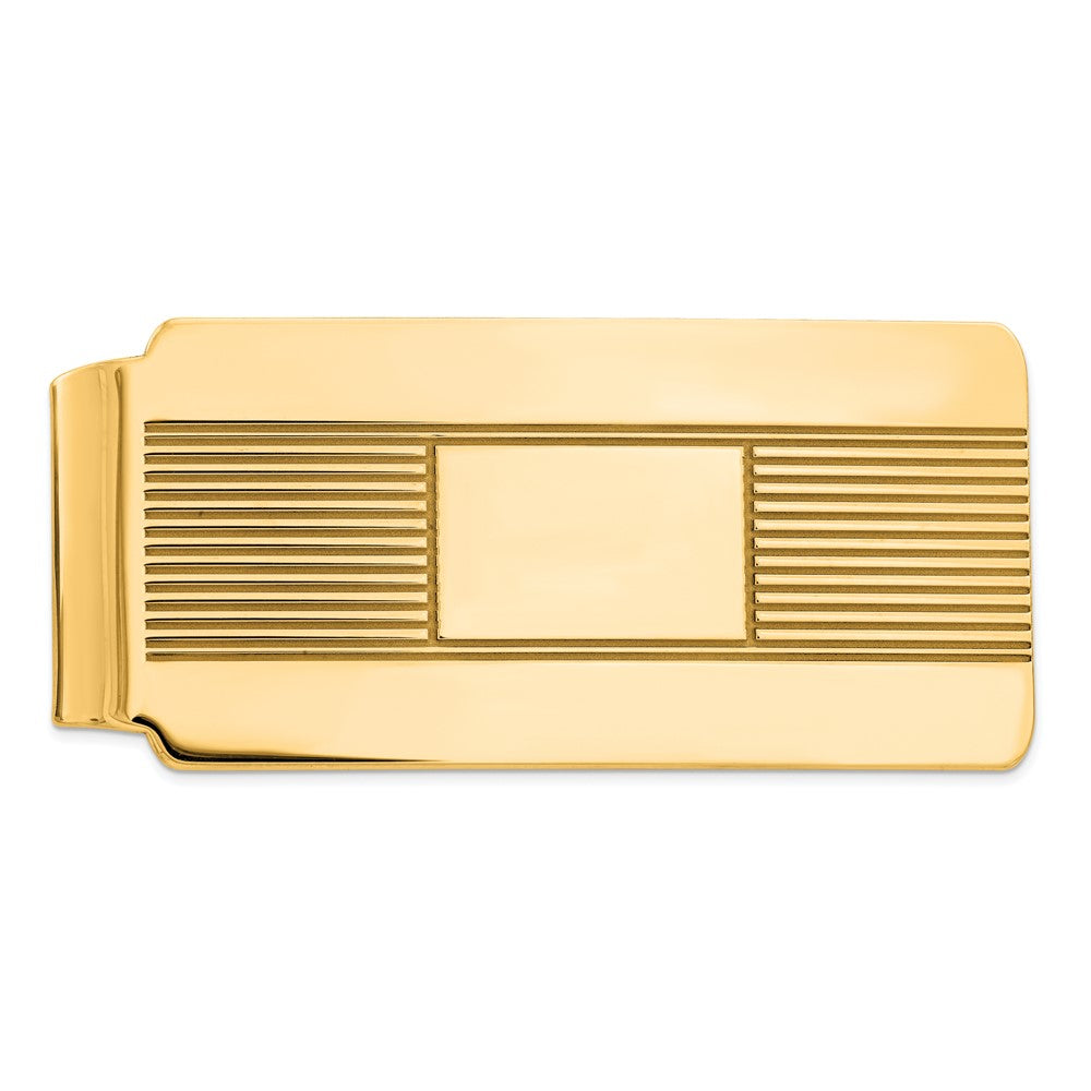 Sterling Silver Gold-plated Money Clip