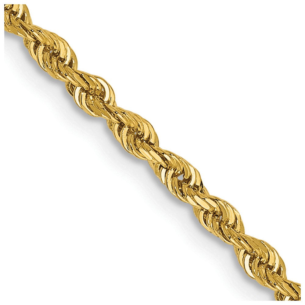 14k 2.25mm D/C Quadruple Rope Chain