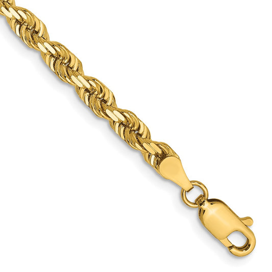 14k 4mm D/C Quadruple Rope Chain